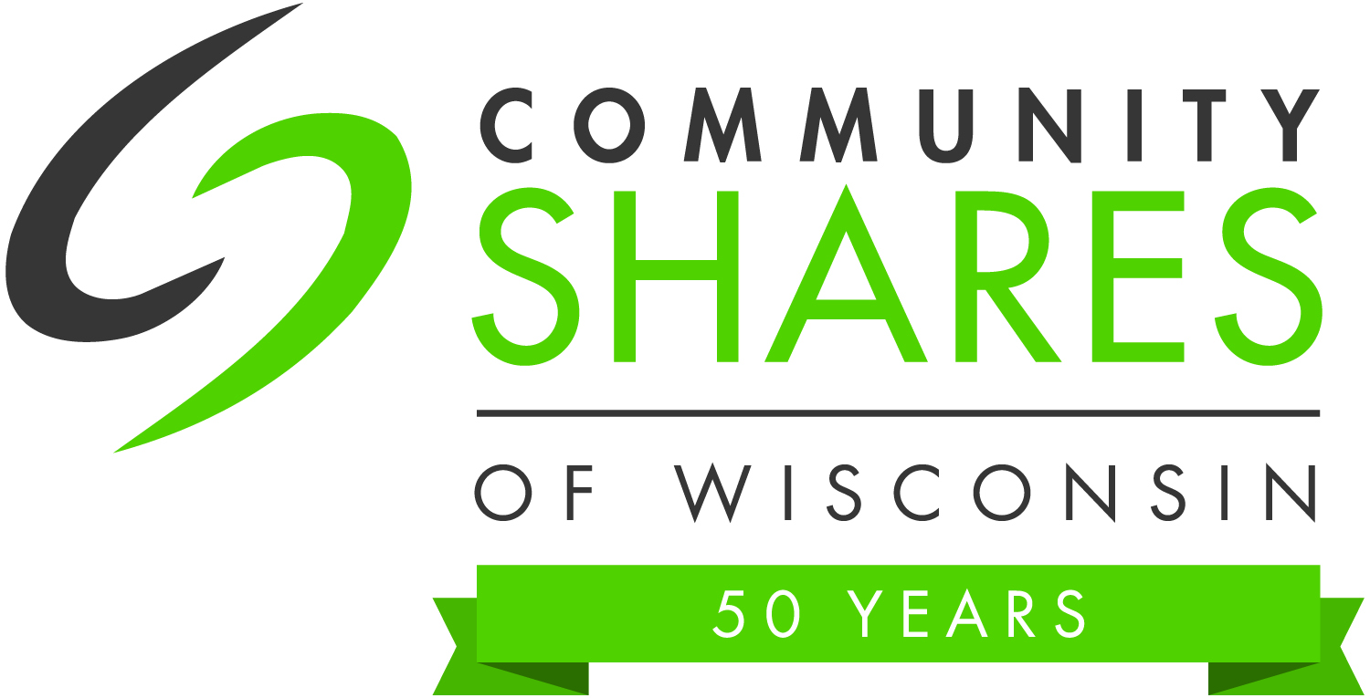 Logo for "COMMUNITY SHARES OF WISCONSIN INC"