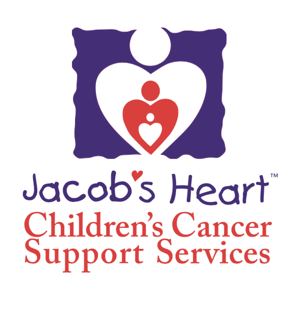 Logo for "JACOBS HEART CHILDRENS CANCER SUPPORT SERVICES"