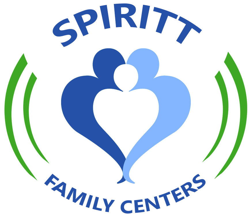 Logo for "SPIRITT Family Services"
