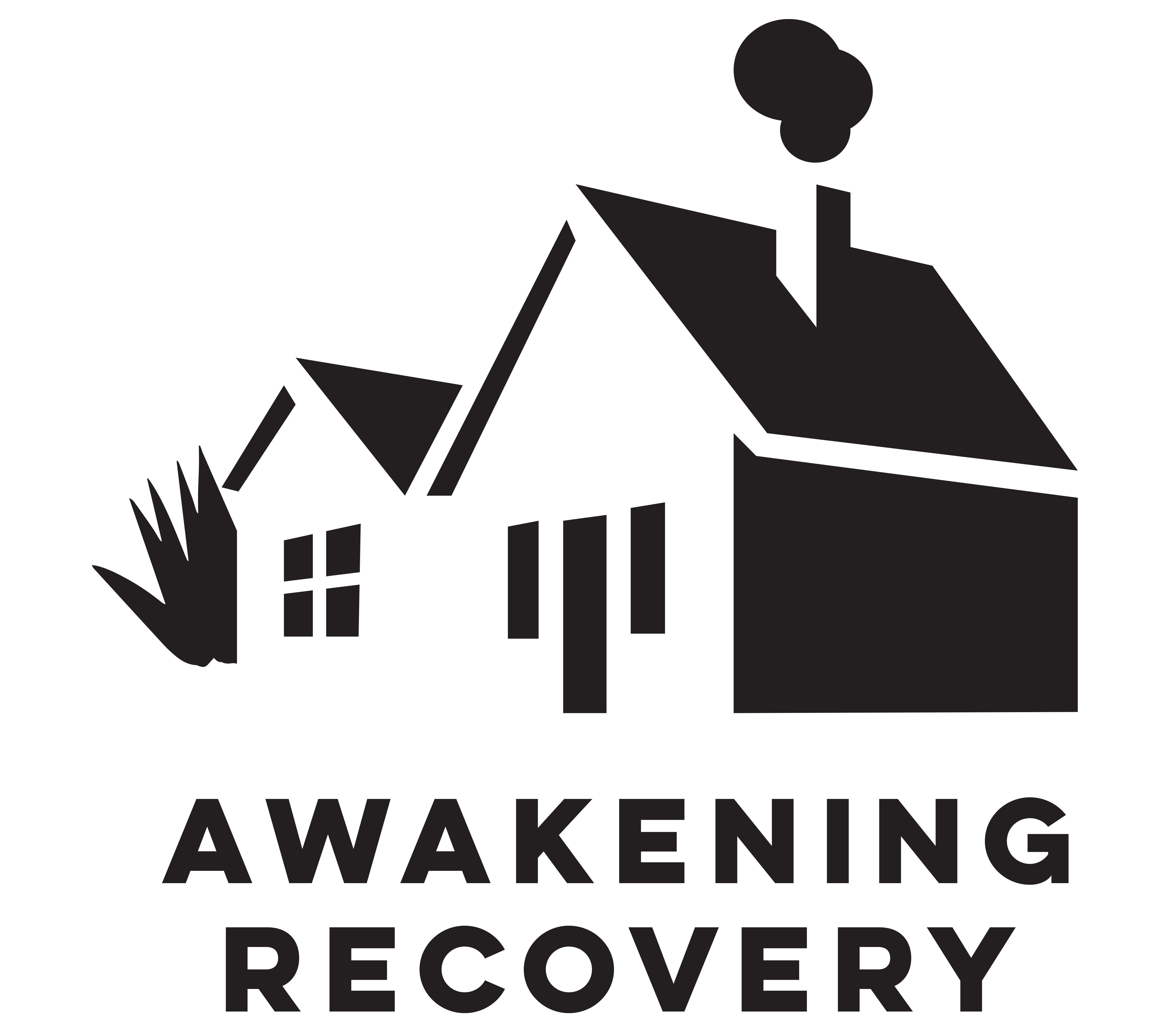 Logo for "AWAKENING RECOVERY INC"