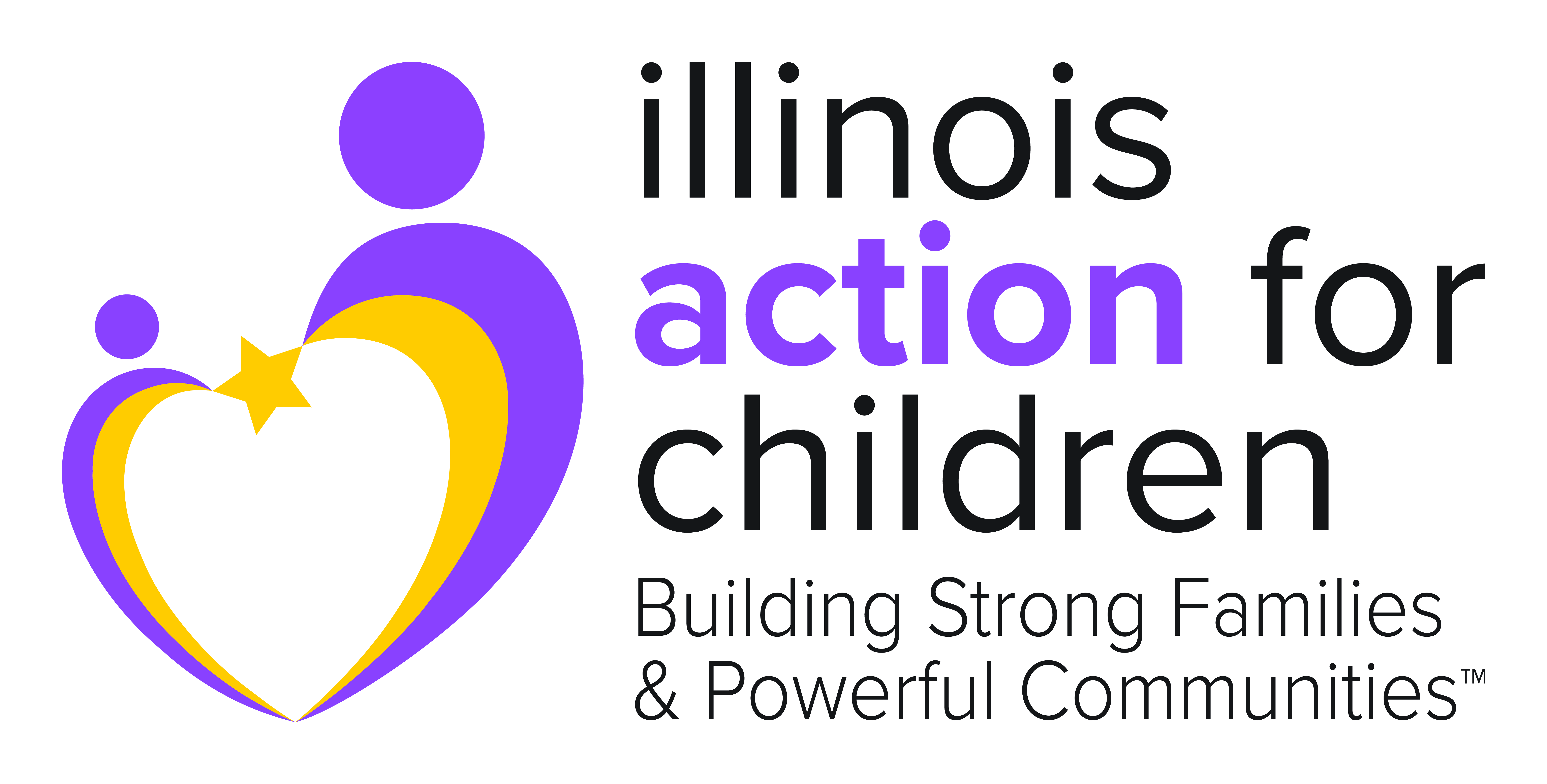 Logo for "Illinois Action for Children"