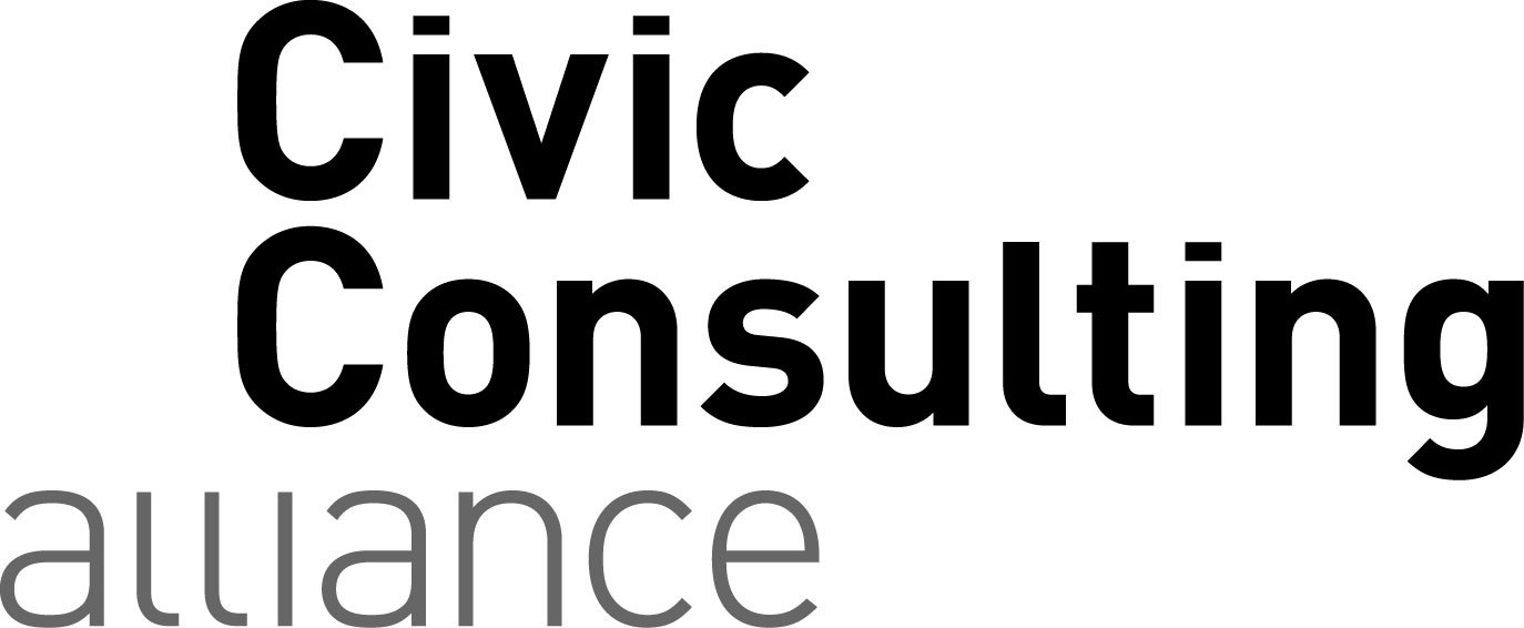 Logo for "CIVIC CONSULTING ALLIANCE"