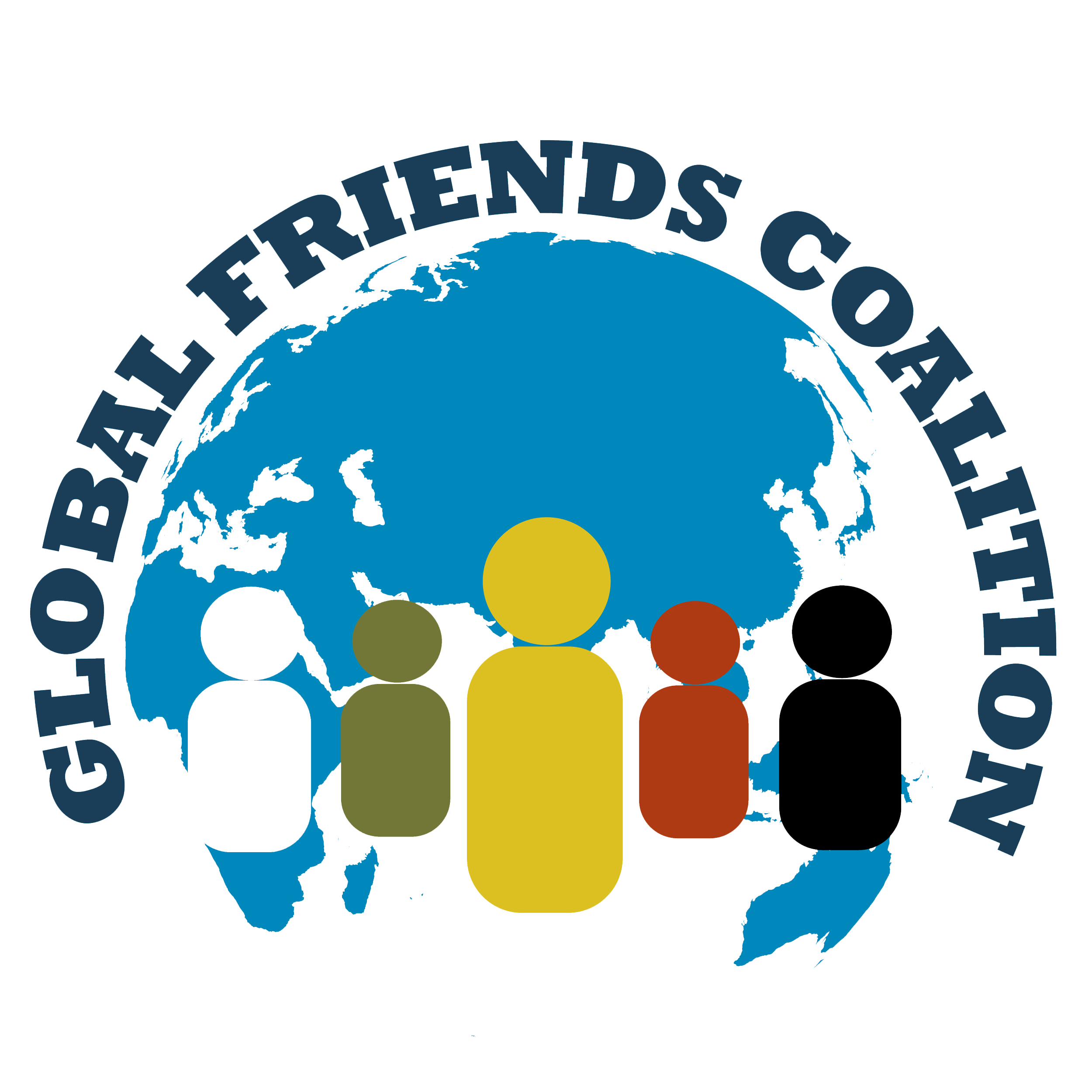 Logo for "GLOBAL FRIENDS COALITION"