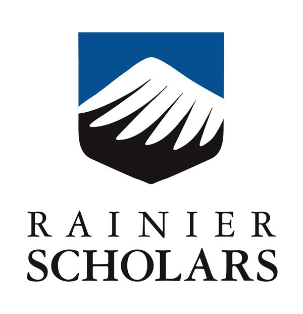 Logo for "RAINIER SCHOLARS"