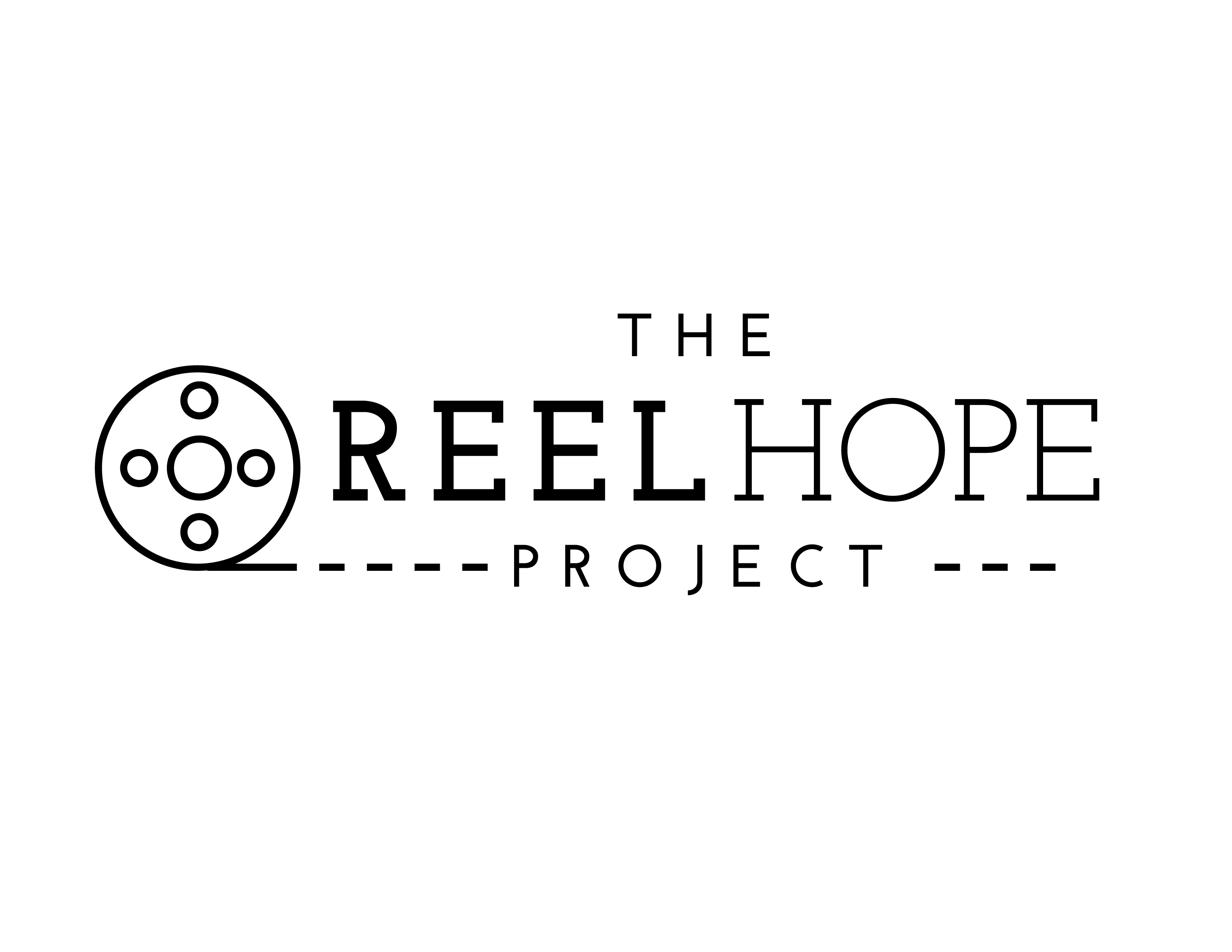 Logo for "THE REEL HOPE PROJECT"