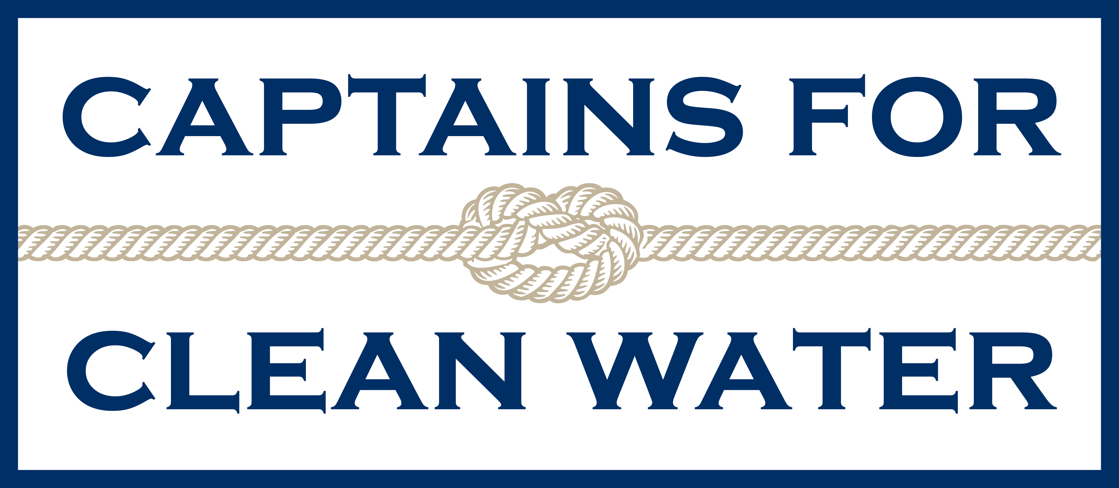 Logo for "CAPTAINS FOR CLEAN WATER INC"