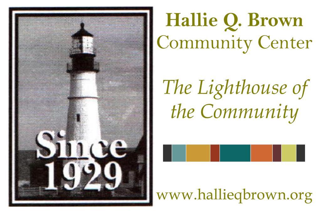 Logo for "HALLIE Q BROWN COMMUNITY CENTER INC"