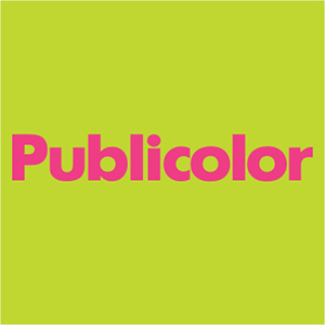 Logo for "PUBLICOLOR INC"