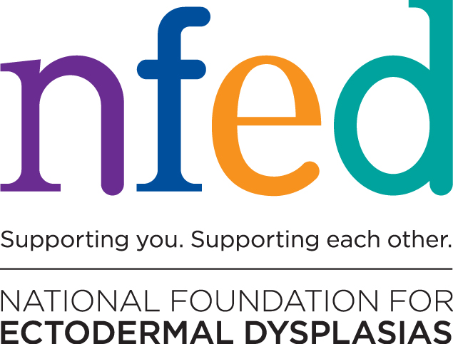 Logo for "NATIONAL FOUNDATION FOR ECTODERMAL DYSPLASIAS"
