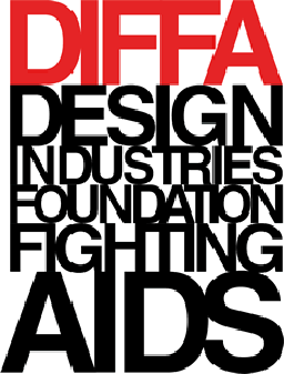 Logo for "Design Industries Foundation Fighting Aids Inc"