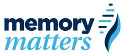 Logo for "MEMORY MATTERS"