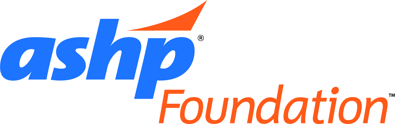 Logo for "AMERICAN SOCIETY OF HEALTH-SYSTEM PHARMACISTS RESEARCH AND EDUCATION FDTN"