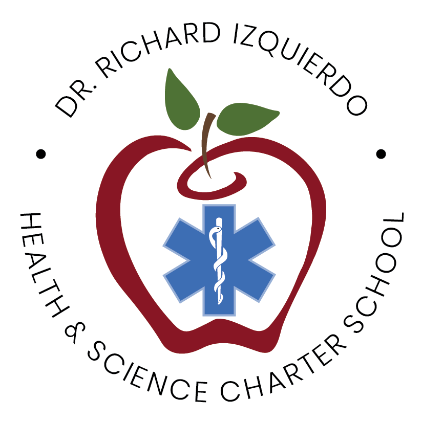 Logo for "DR RICHARD IZQUIERDO HEALTH & SCIENCE CHARTER SCHOOL"