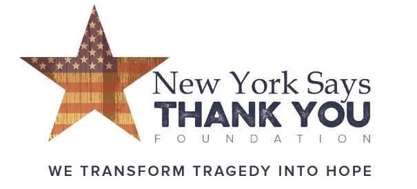 Logo for "NEW YORK SAYS THANK YOU FOUNDATION"