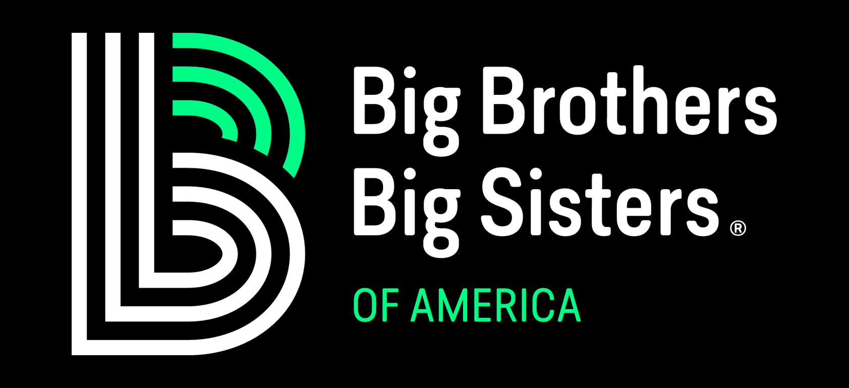 Logo for "Big Brothers Big Sisters Of America"