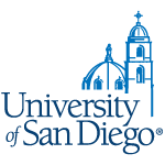Logo for "UNIVERSITY OF SAN DIEGO"