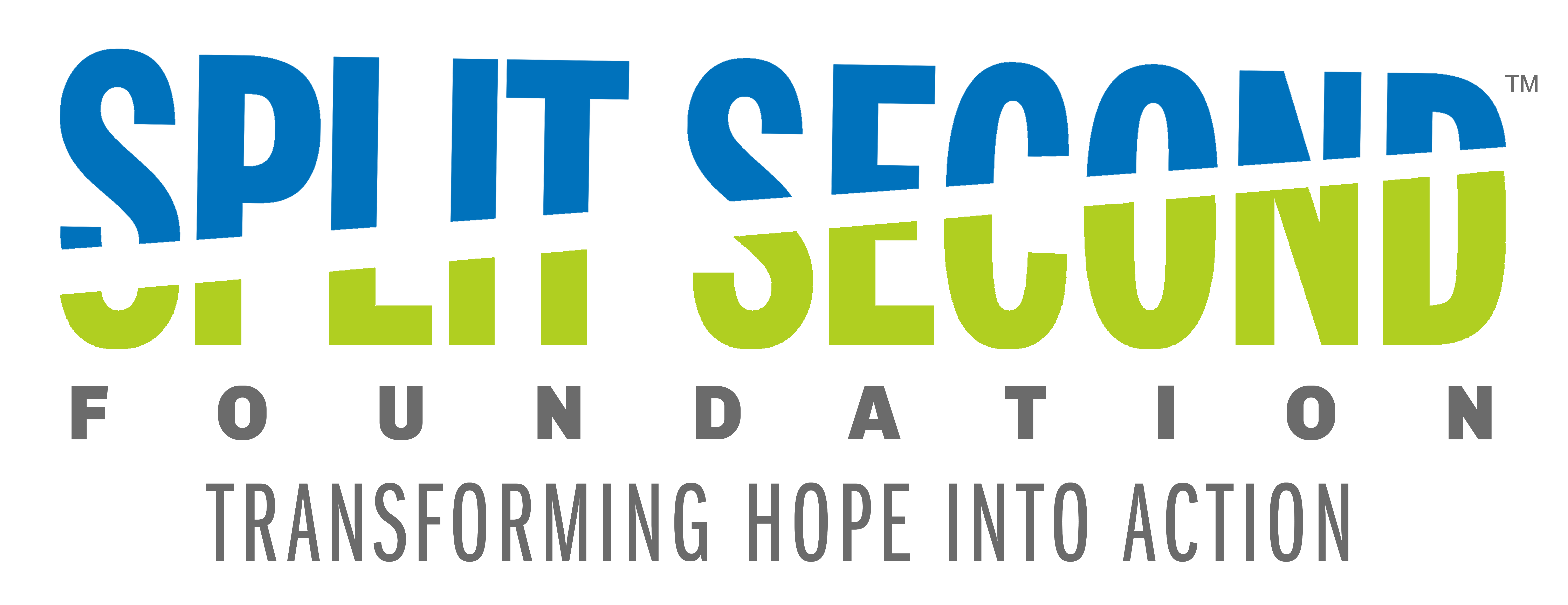 Logo for "THE SPLIT SECOND FOUNDATION INC"