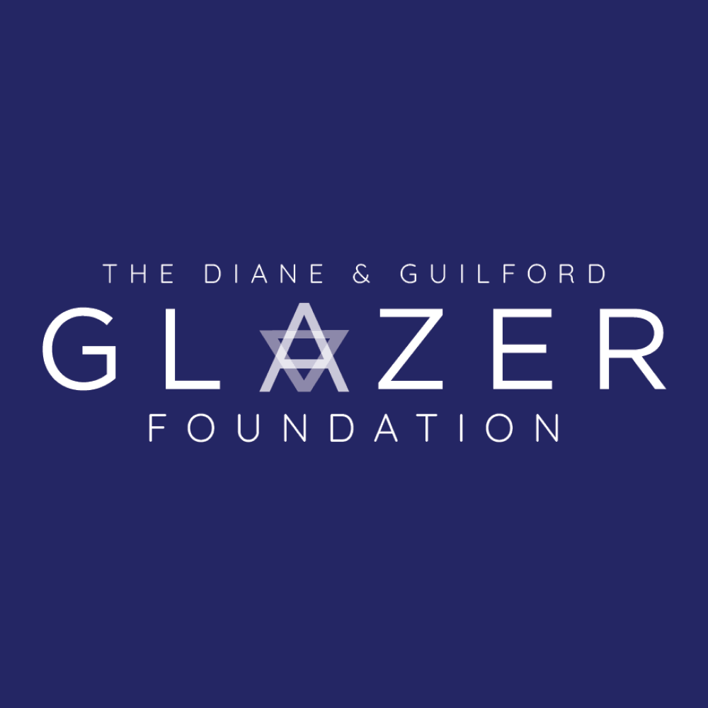 Logo for "THE DIANE AND GUILFORD GLAZER FOUNDATION"