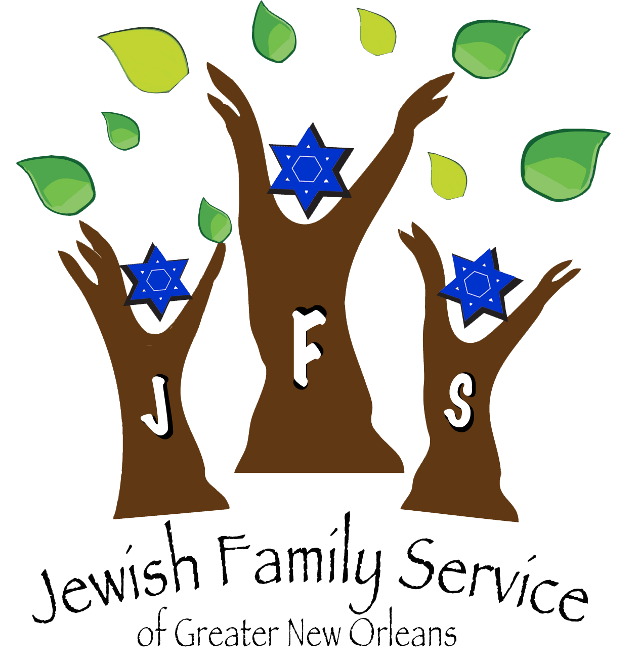 Logo for "JEWISH FAMILY SERVICE OF GREATER NEW ORLEANS, INC."