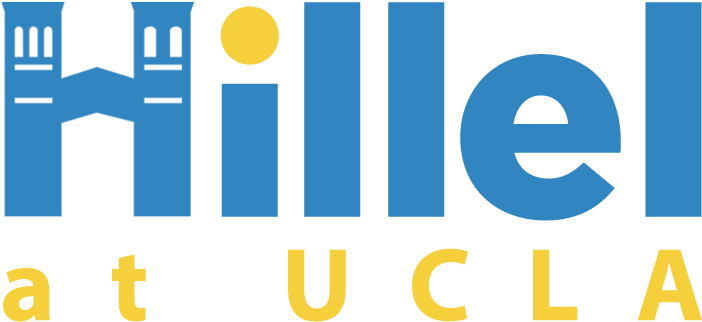 Logo for "HILLEL AT UCLA"