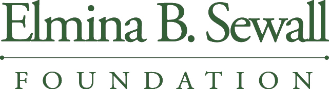 Logo for "Elmina B. Sewall Foundation"