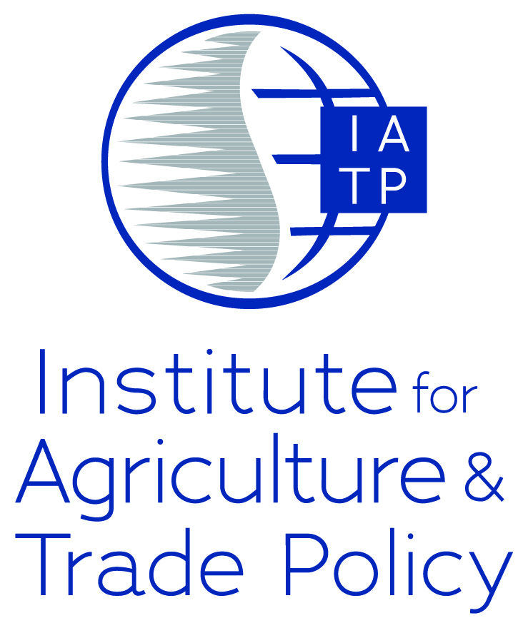 Logo for "INSTITUTE FOR AGRICULTURE & TRADE POLICY"