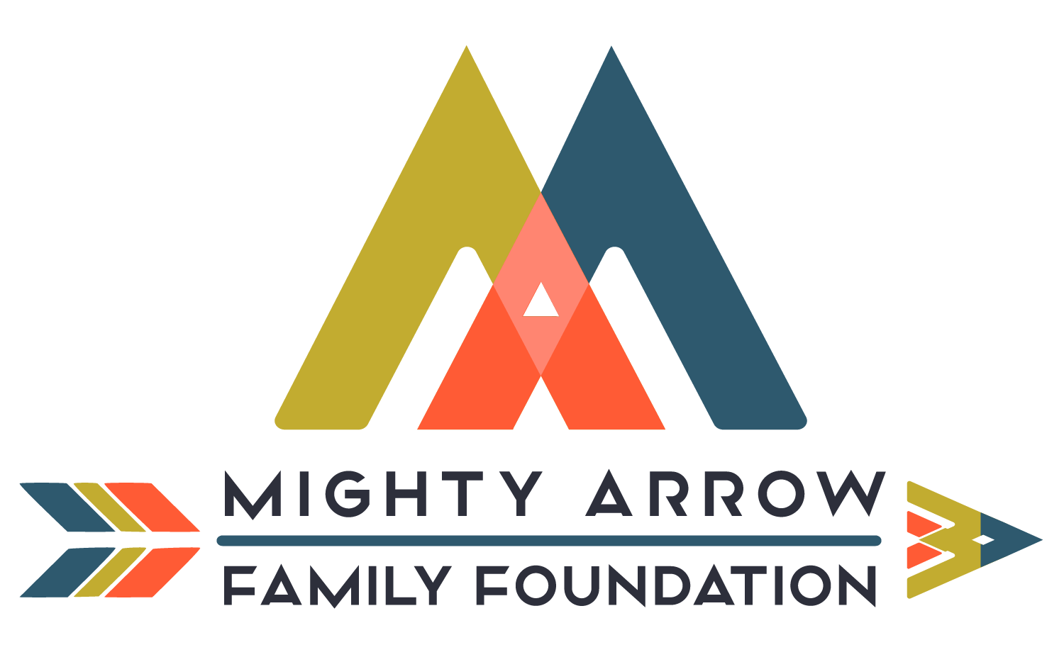 Logo for "MIGHTY ARROW FAMILY FOUNDATION"