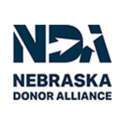 Logo for "Nebraska Donor Alliance"