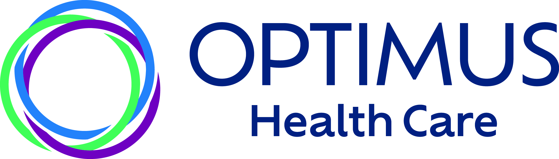 Logo for "OPTIMUS HEALTH CARE INC"