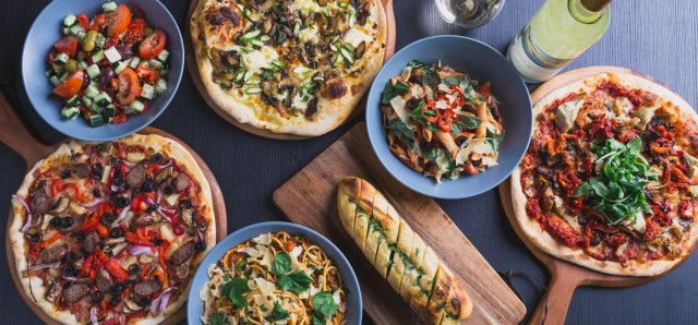 50% off Half Price Pizzas at Claremont Pizza