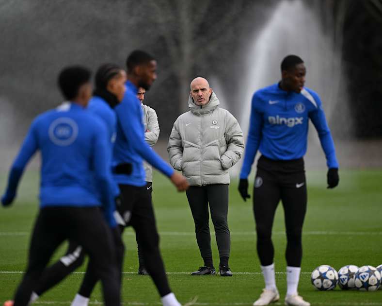 Image for Enzo Maresca delivers Chelsea team news ahead of Atalanta | News | Official Site