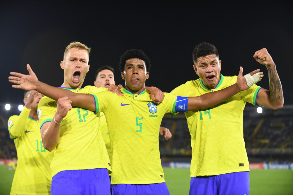 Andrey Santos scores again as Brazil win CONMEBOL U20 Championship - We  Ain't Got No History