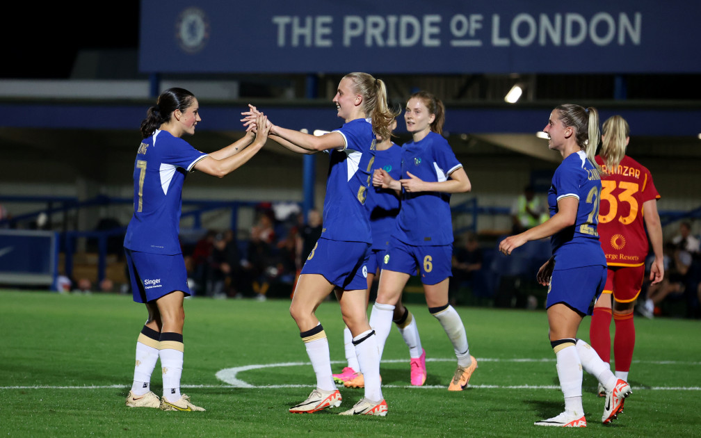 Relatório: Chelsea Feminino 3 Roma Feminino 2 |  Notícias |  Página Oficial