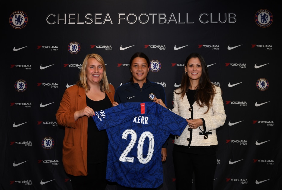 Sam Kerr signs for Chelsea FC Women | News | Official Site | Chelsea