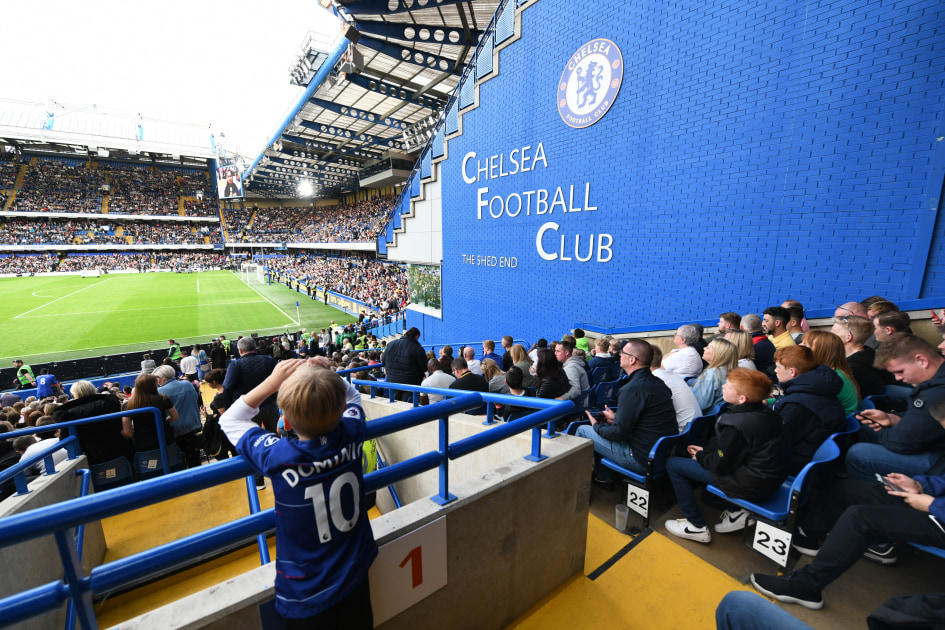 Stamford Bridge Football Stadium for Chelsea Club Editorial Photo