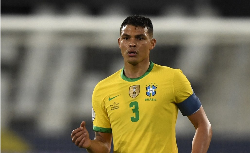 Thiago Silva Brazil Nike Name & Number T-Shirt - Black