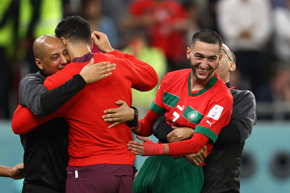 Morocco: Bono and Hakimi celebrate Spain victory