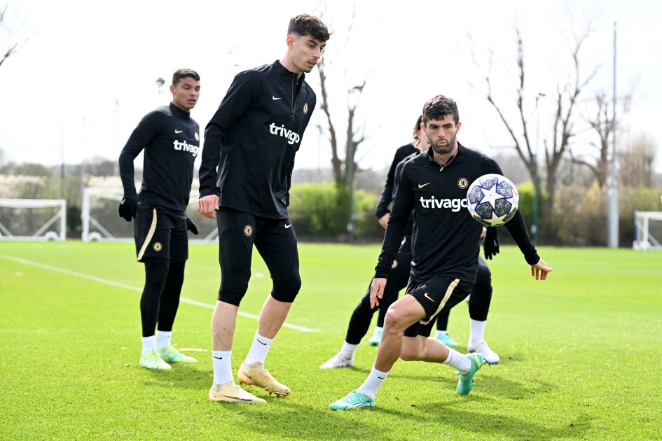 Attacker trains ahead of Real Madrid second leg News Official