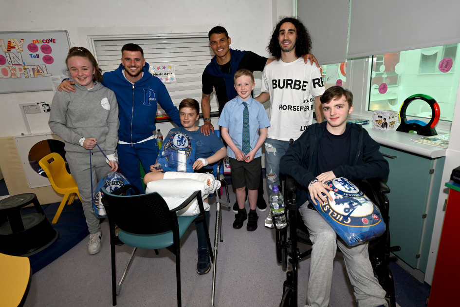Chelsea trio make special guest appearance at Chelsea & Westminster
