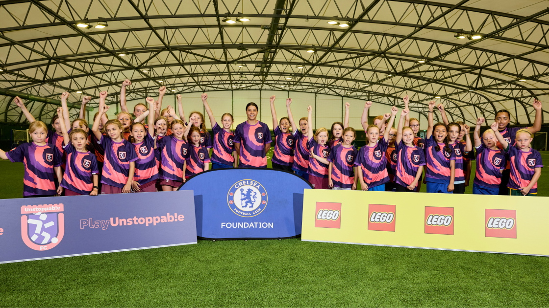 The LEGO Group teams up with the stars of women's football to