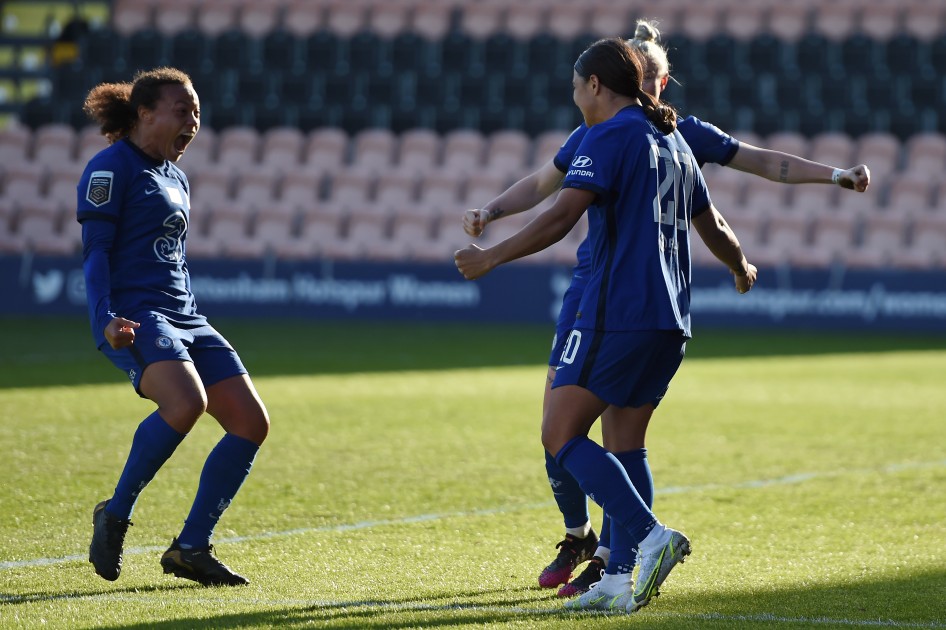 Womens Match Report Tottenham Hotspur 0 2 Chelsea News Official