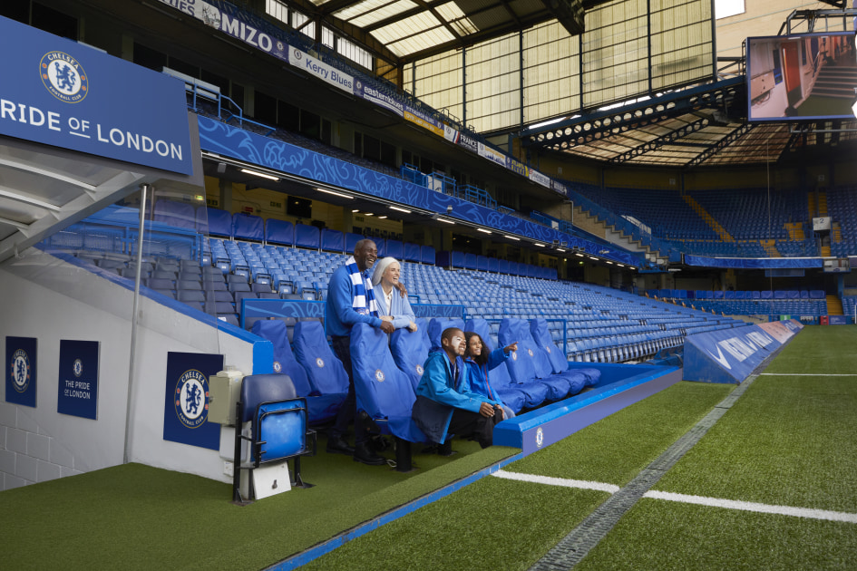 CHELSEA FC STADIUM TOUR at Stamford Bridge 