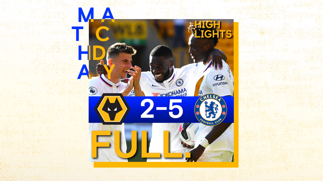 Full Match Wolves v Chelsea Premier League (A) Video Official