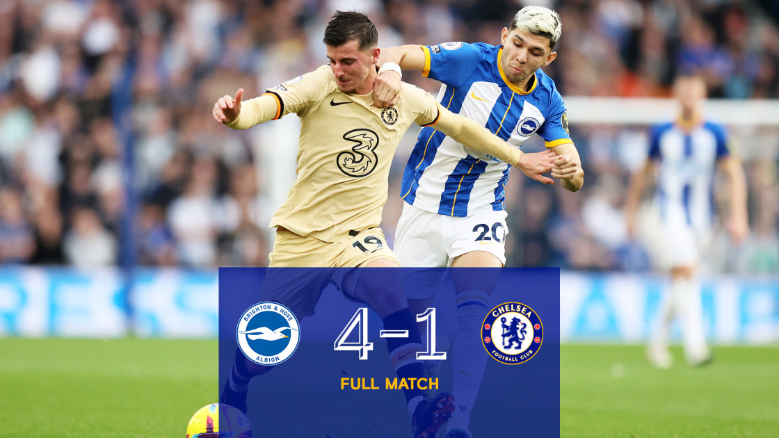 Brighton 4 1 Chelsea Premier League Full Match Video