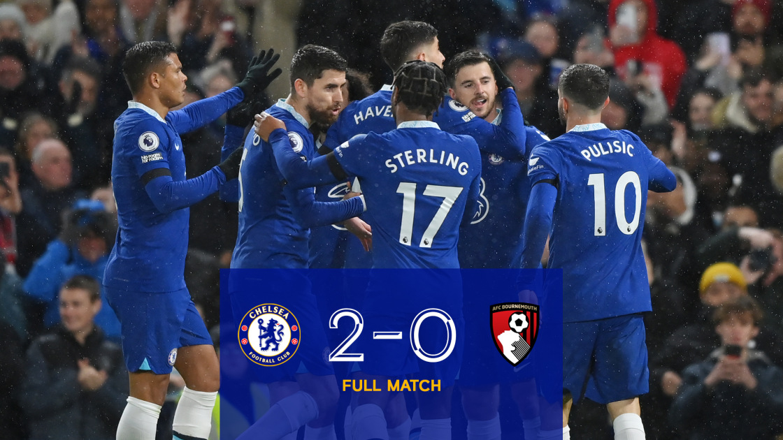 Full match: Chelsea 2-0 Bournemouth, Video, Official Site