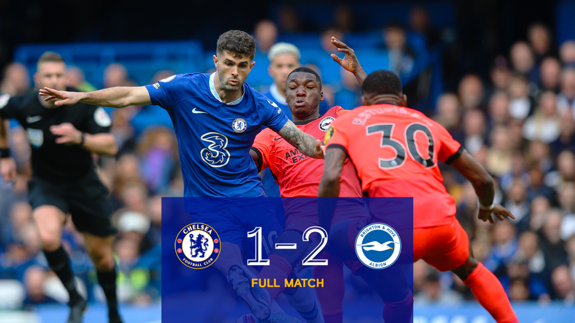 Full Match Chelsea 1 2 Brighton Video Official Site Chelsea Football Club