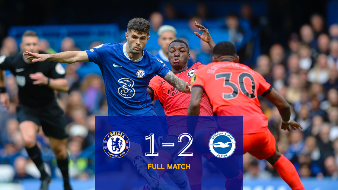 Full Match Chelsea 1 2 Brighton Video Official Site Chelsea