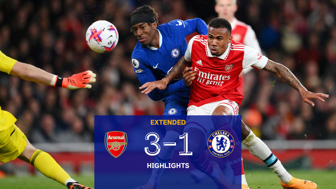 Extended Arsenal 3 1 Chelsea Video Official Site Chelsea Football Club 0082