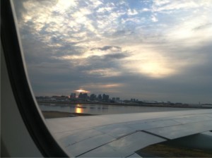 Arrival into Boston Logan