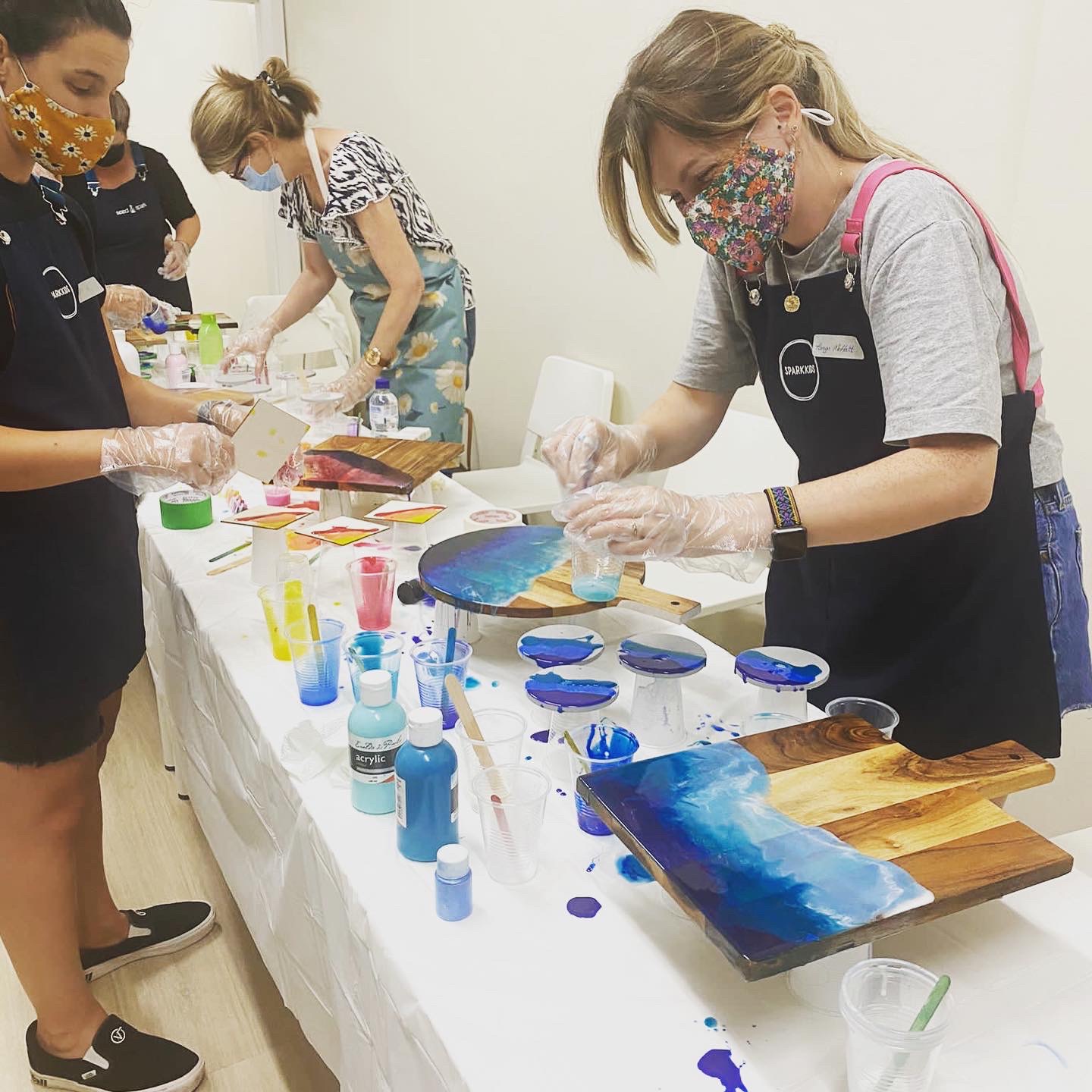 Acrylic Pouring Art Class Sydney, Events